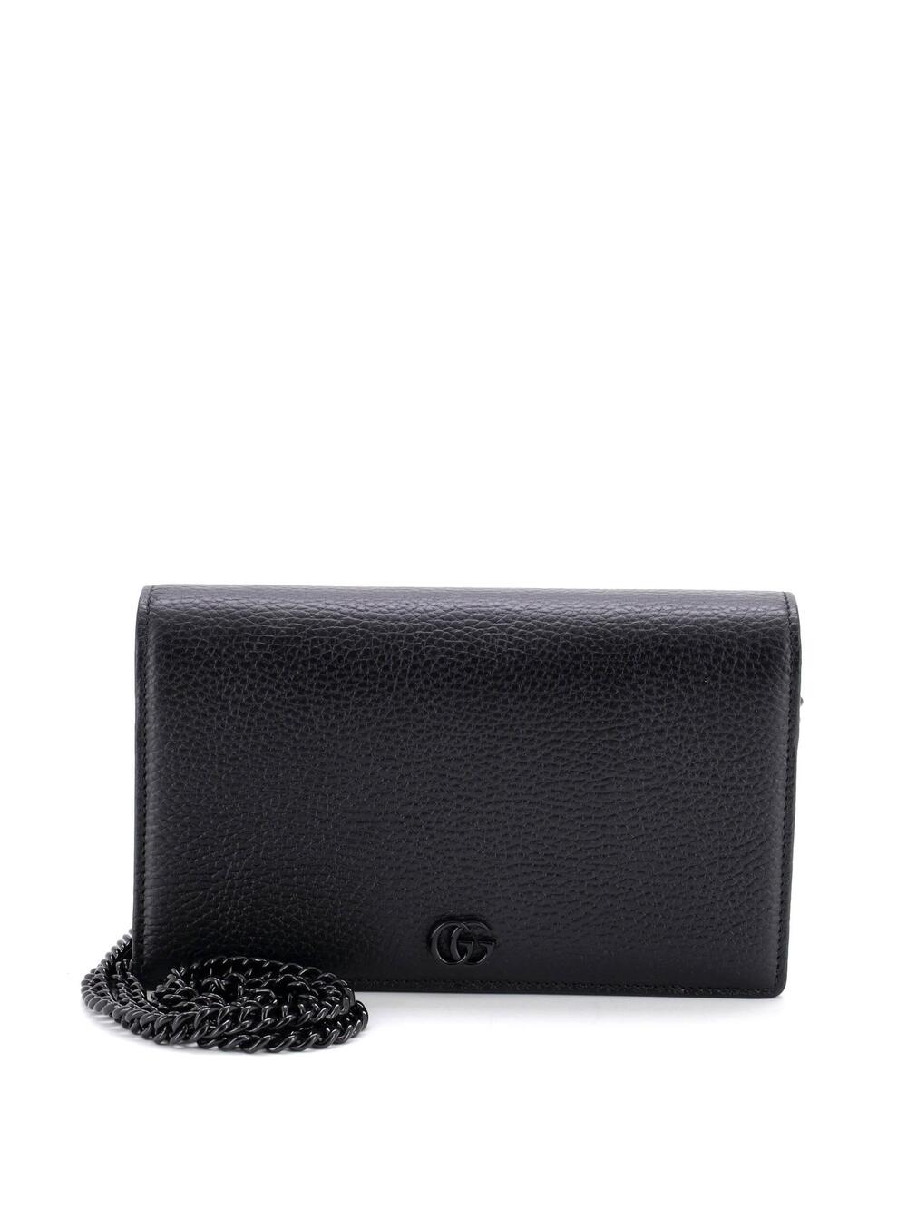 Gucci Petite Gg Marmont Chain Wallet #377183G11B
